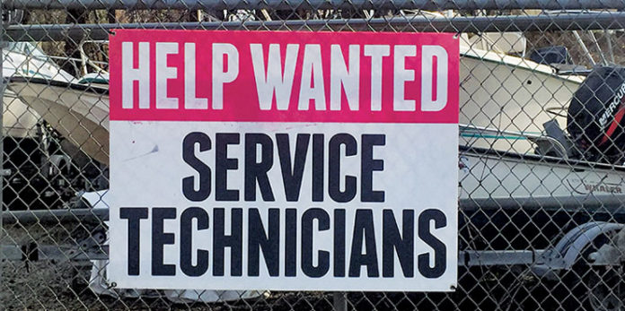 Help wanted Service Technicians